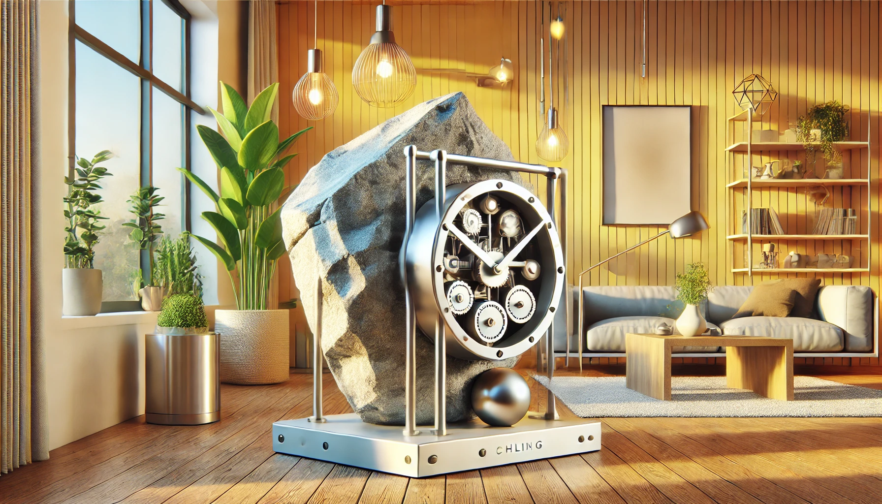 Tischling Rock Weighted Clock: 3 Powerful Benefits for Your Home